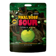 FINAL BOSS LEVEL 4 SOUR GREEN APPLES 3.5 OZ BAG