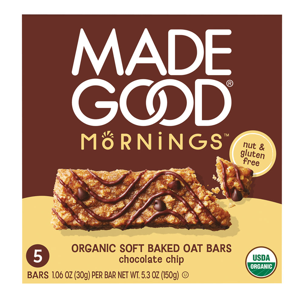 MADEGOOD - SOFT BAKED OAT B CHOCOCHIP(5CT) - 5.3OZ