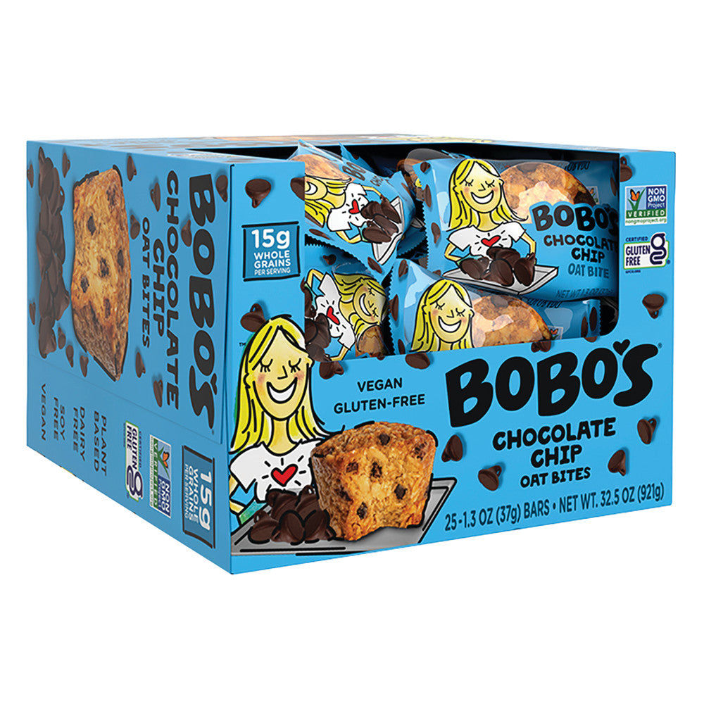 BOBO'S CHOCOLATE CHIP OAT BITES 1.3 OZ