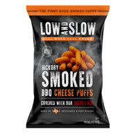LOW AND SLOW HICKORY SMOKED CHEESE PUFFS 2 OZ BAG