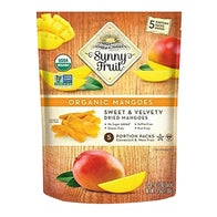 SUNNY FRUIT ORGANIC DRIED MANGOES 5 CT 3.5 OZ BAG