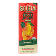 SOLELY MINI FRUIT JERKY MANGO 0.4 OZ