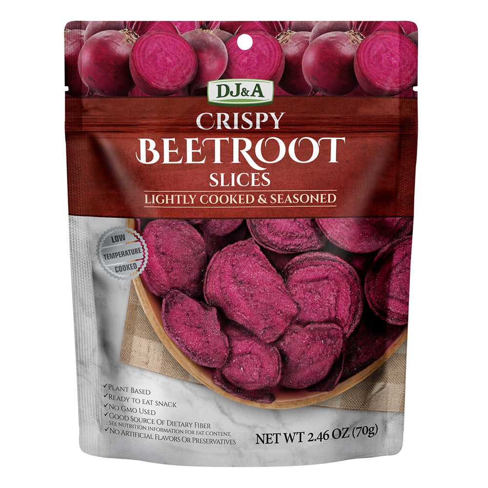 DJ&A - CRISPY BEETROOT SLICES - 2.47OZ