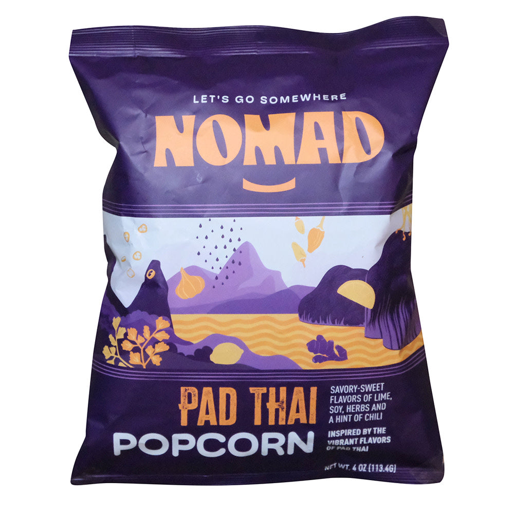 NOMAD PAD THAI POPCORN 4 OZ BAG