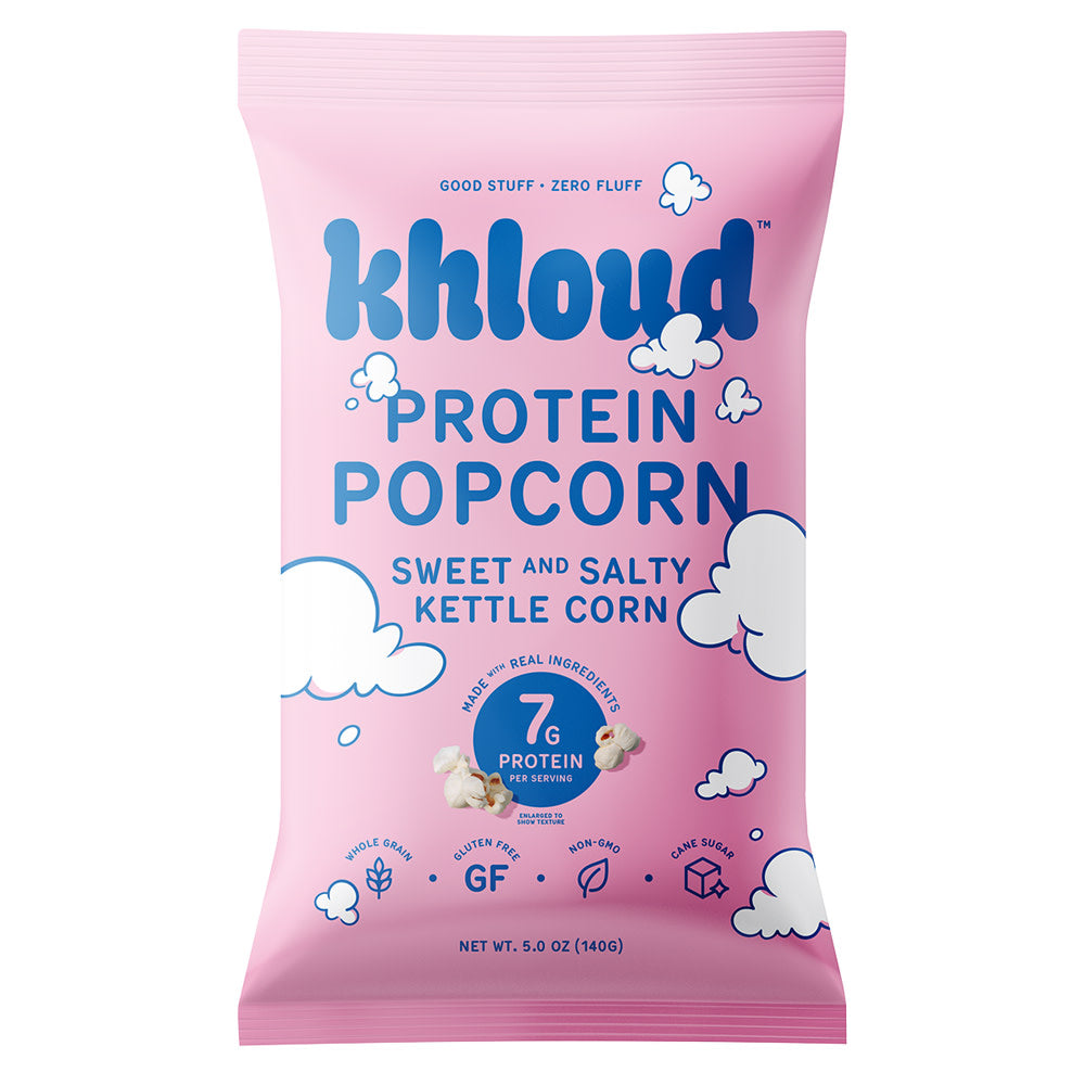KHLOUD SWEET &amp; SALTY KETTLE CORN PROTEIN POPCORN 5 OZ BAG