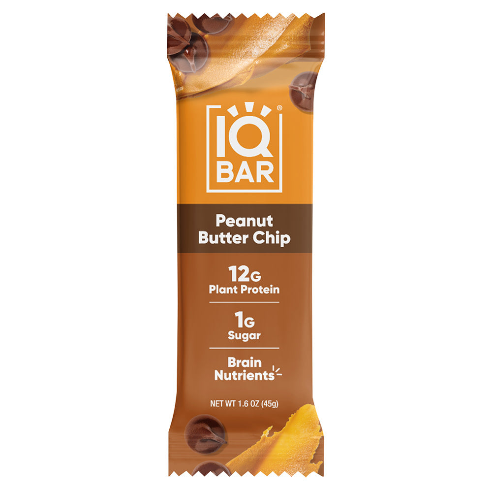 IQBAR - PEANUT BUTTER CHIP PROTEIN BAR - 1.6OZ