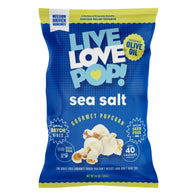 LIVE LOVE POP SEA SALT POPCORN 4.4 OZ