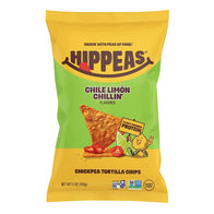 HIPPEAS - TORTILLA CHIPS - CH LIMON CHILLIN - 5OZ - PK6