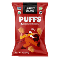 FRANKIE'S ORGANIC BBQ PUFFS 4 OZ BAG