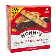 NONNI'S BISCOTTI CIOCCLATI 6.88 OZ BOX