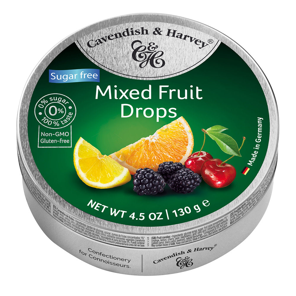 Sugar Free Mixed Fruit Drops - 11ct