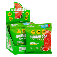 Shameless Snacks Wassup Watermelon Gummy Candy Peg Bags - 6ct