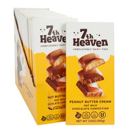 7th Heaven Oat Milk Chocolate Peanut Butter Cream Bars - 14ct