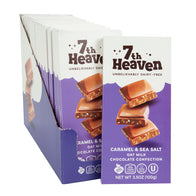 7th Heaven Caramel & Sea Salt Oat Milk Chocolate Confection Bars - 14ct