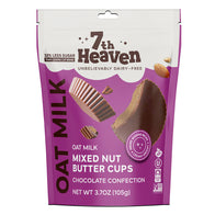 7th Heaven Oat Milk Mixed Nut Butter Cups Pouches - 6ct