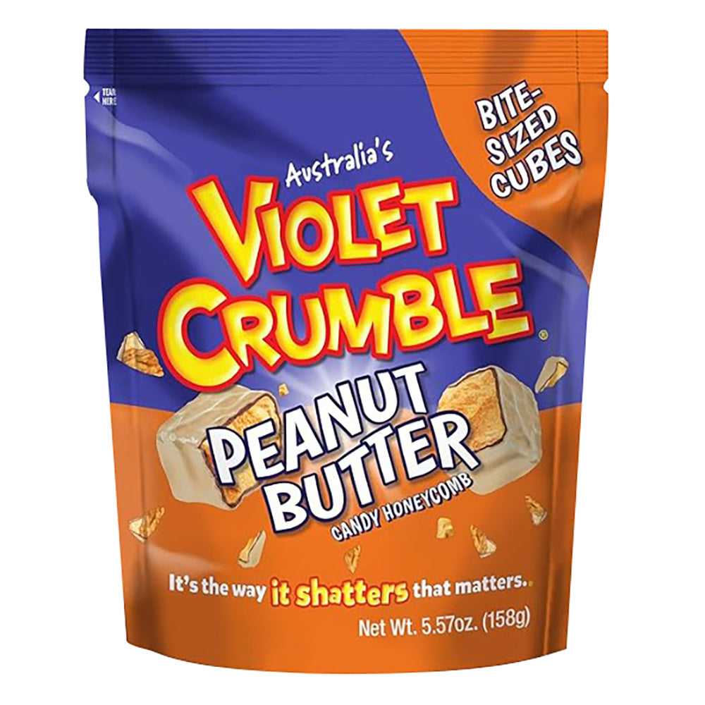Violet Crumble Bite Size Peanut Butter - 8ct