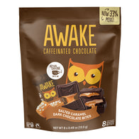 Awake Salted Caramel Dark Chocolate Bites 8-Count - 10ct