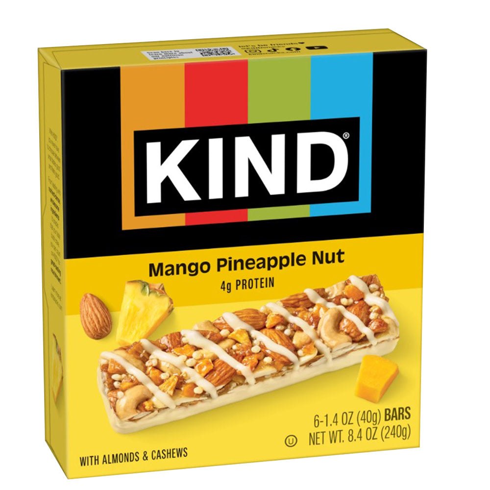 Mango Pineapple Kind Bars - 6ct