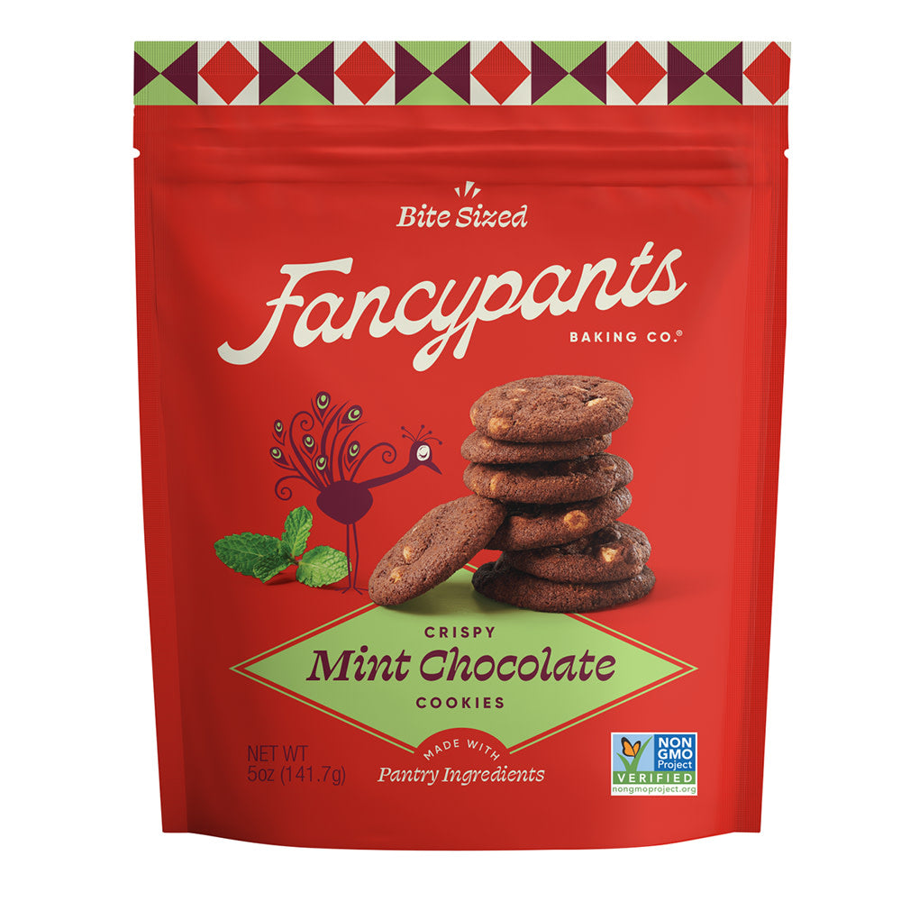 FANCYPANTS MINT CHOCOLATE CHIP COOKIES 5 OZ POUCH