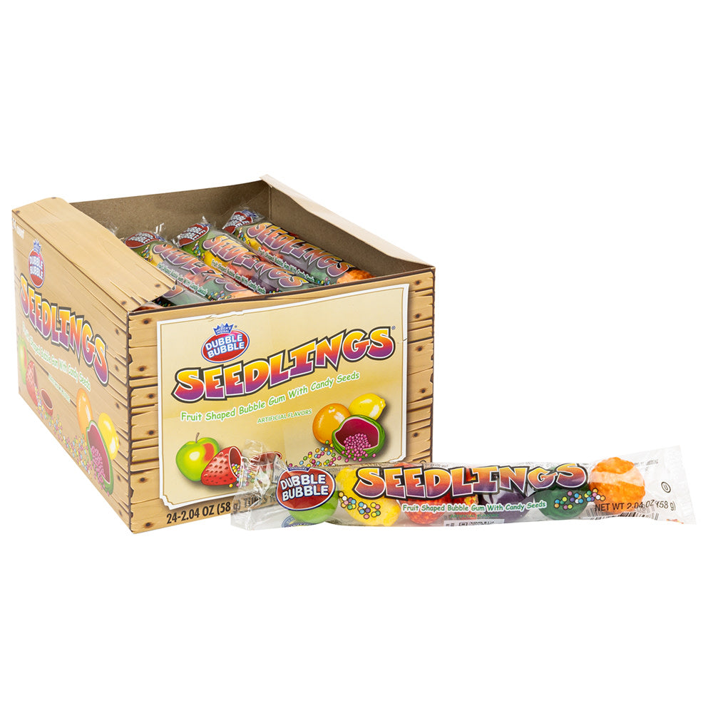 DUBBLE BUBBLE SEEDLINGS GUM TUBE 6 PC