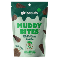 Muddy Bites Girl Scouts Thin Mints Waffle Cone Snacks - 12ct