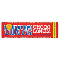 Tony's Chocolonely 32% Milk Chocolate Small Bar - 20ct