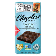 Chocolove Dark Chocolate Hawaiian Sea Salt Bars - 12ct