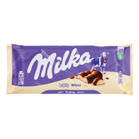 Milka White Bubbly Bar - 15ct