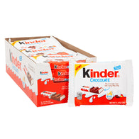 Kinder Milk Chocolate Cream Filled Bars - 18ct