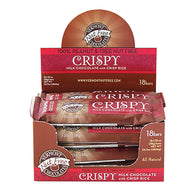 Vermont Nut Free Chocolates Small Crispy Chocolate Bars - 18ct