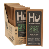 Hu Dark Chocolate Crunchy Mint Bars - 12ct
