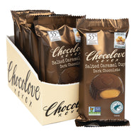 Chocolove Dark Chocolate Salted Caramel Cups - 10ct