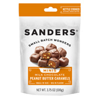 Sanders Milk Chocolate Peanut Butter Caramel Minis Bags - 12ct