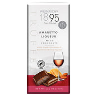 Weinrich’s 1895 Amaretto Honey Marzipan Liqueur Truffle Milk Chocolate Bars - 10ct