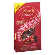 Lindt Lindor Double Chocolate Milk Chocolate Truffle Bags - 6ct