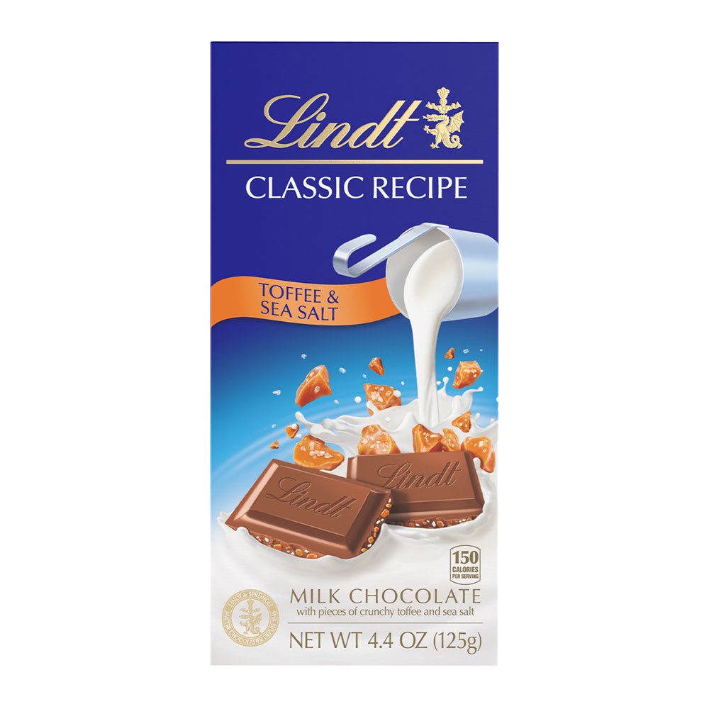 Lindt Classic Toffee Sea Salt Chocolate - 12ct