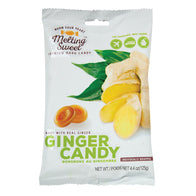 Melting Sweet Hard Candy Ginger Bags - 12ct