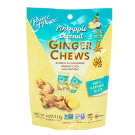 Prince of Peace Pineapple Coconut Ginger Chews - 12ct