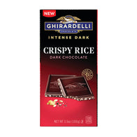 Ghirardelli Intense Dark Chocolate Crispy Rice Bars - 12ct