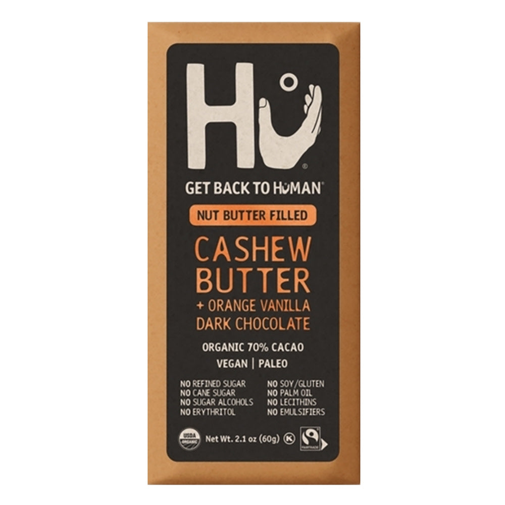 HU CHOCOLATE DK CASHEW BUTTER &amp; ORG VAN BAR 2.1 OZ
