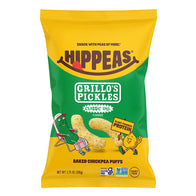 GRILLO'S PICKLES HIPPEAS DILL PICKLE CHICKPEA PUFFS 3.75 OZ BAG