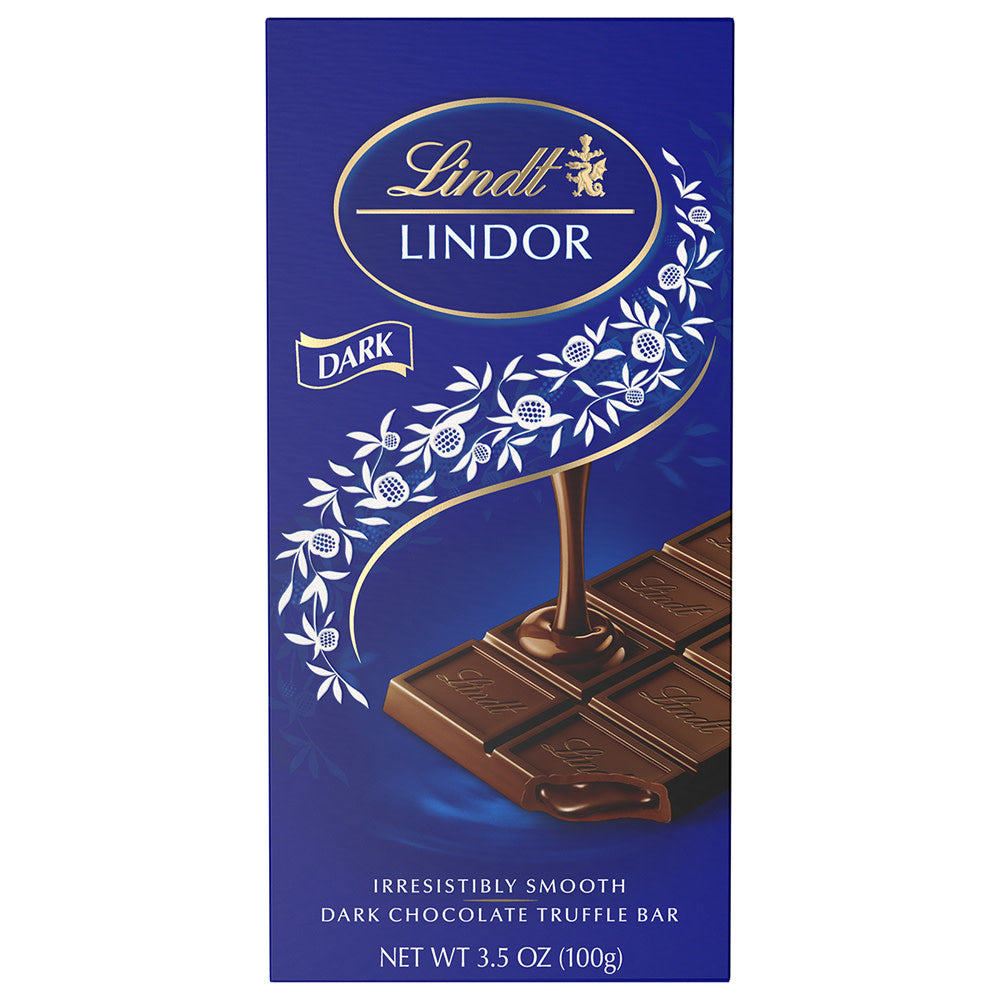Lindt Lindor Dark Chocolate Filled Truffle Bars - 12ct
