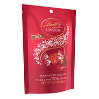 Lindt Lindor Milk Chocolate Truffles Peg Bags - 6ct