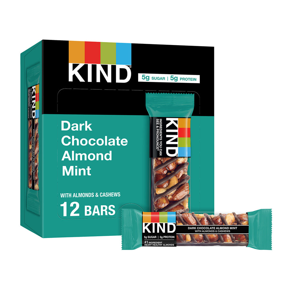 KIND DARK CHOCOLATE ALMOND MINT 1.4 OZ BAR