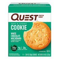 QUEST COOKIE WHITE CHOCOLATE MACADAMIA 2.04 OZ BOX
