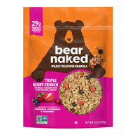 BEAR NAKED TRIPLE BERRY GRANOLA 12 OZ POUCH