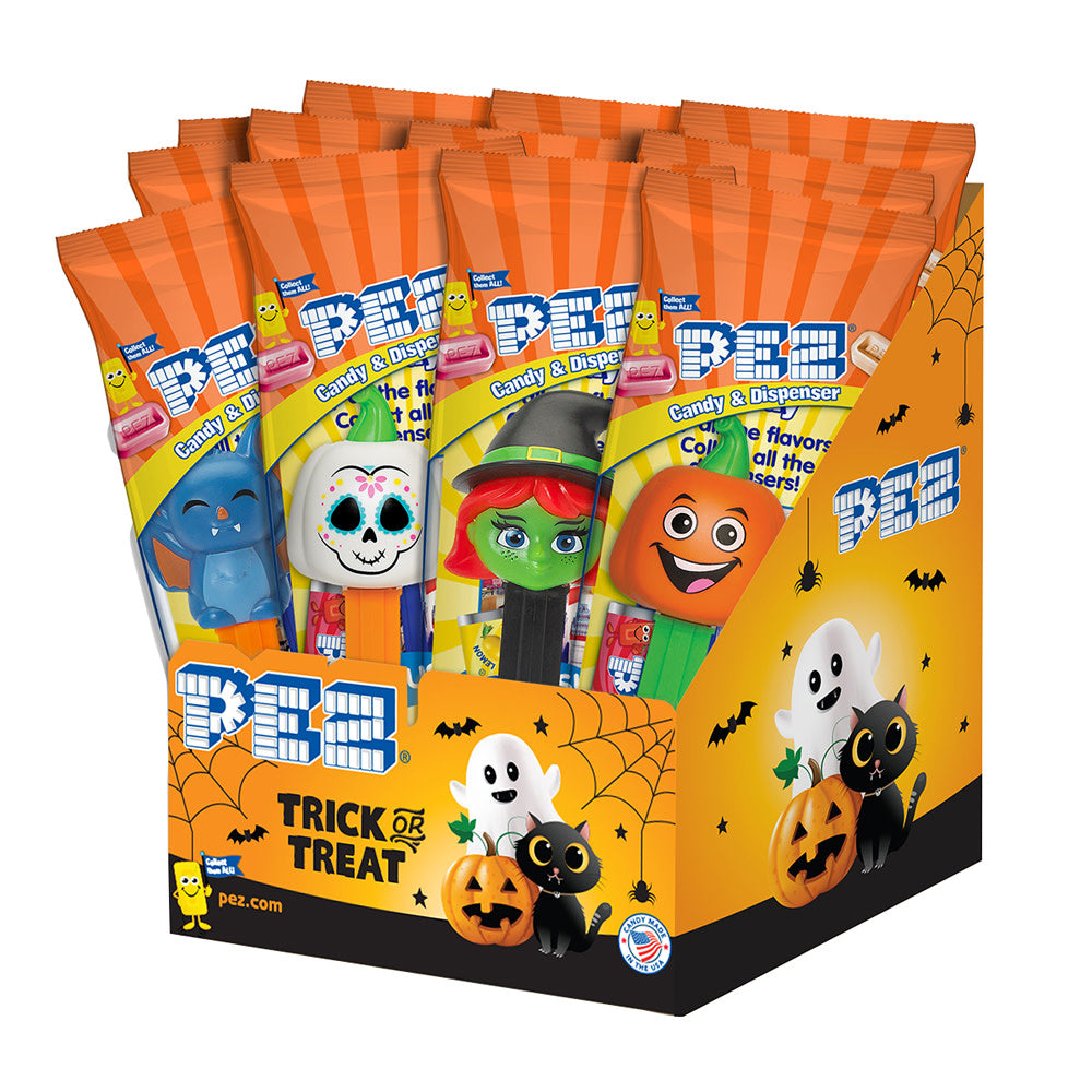 Pez Halloween Assortment - 12ct