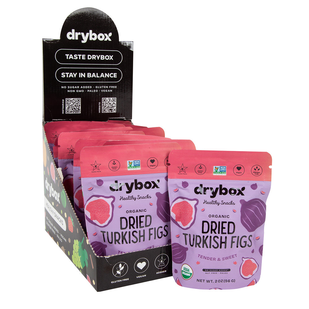 DRYBOX ORGANIC DRIED FIGS 0.5 OZ BAG