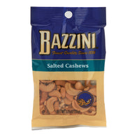 BAZZINI SALTED CASHEWS 1.5 OZ PEG BAG
