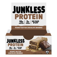 JUNKLESS - PEANUT BUTTER CHOCOLATE BROWNIE PRO BARS - 1.9OZ